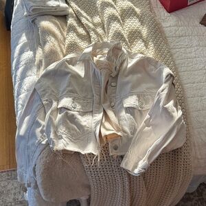 Cream Button-Up Jacket
